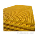 ไฟเบอร์กลาสตะแกรง FRP Pultruded Grating Walkway